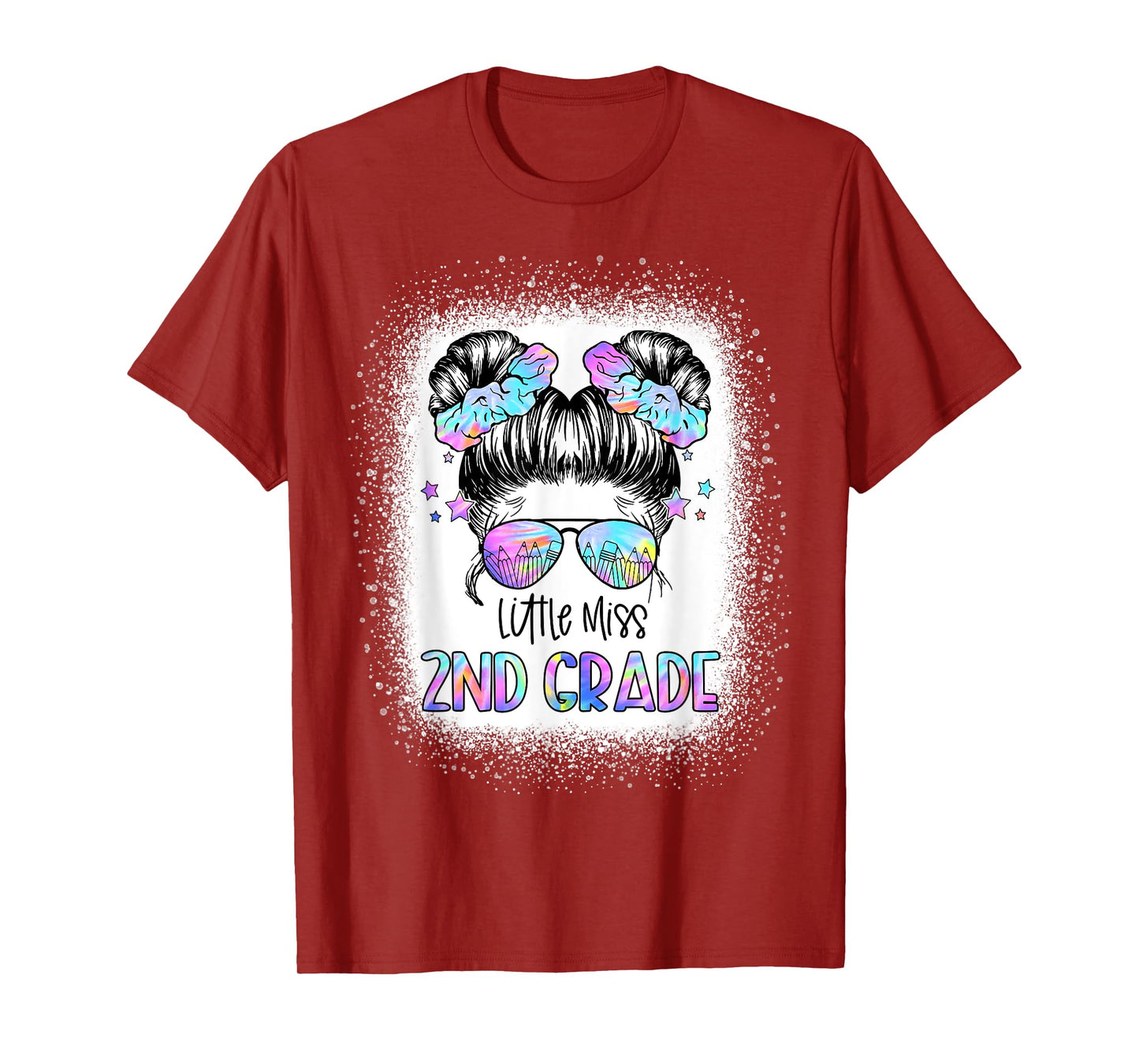 Little Miss 2nd Grade First Day Of School Second Grade Girls T-Shirt
