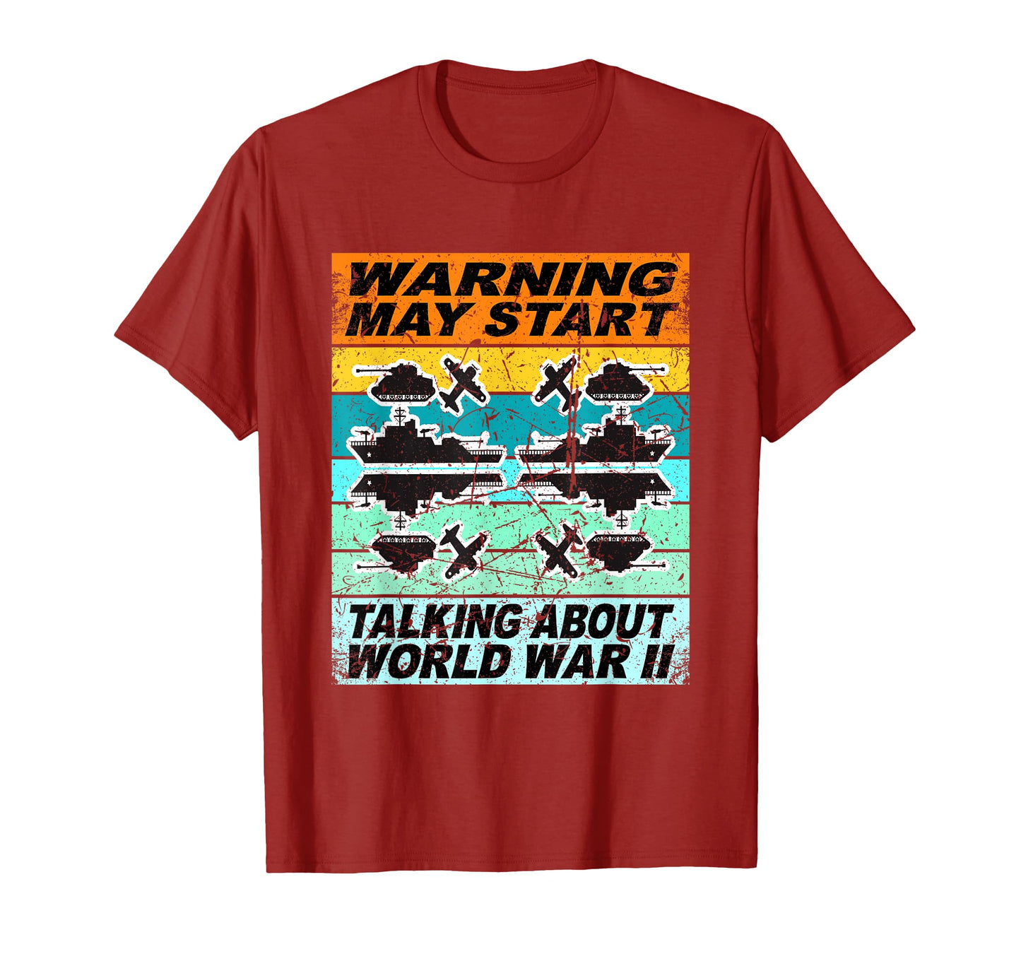 Retro World War 2 Memorabilia Shirt World War II WW2 Gear T-Shirt