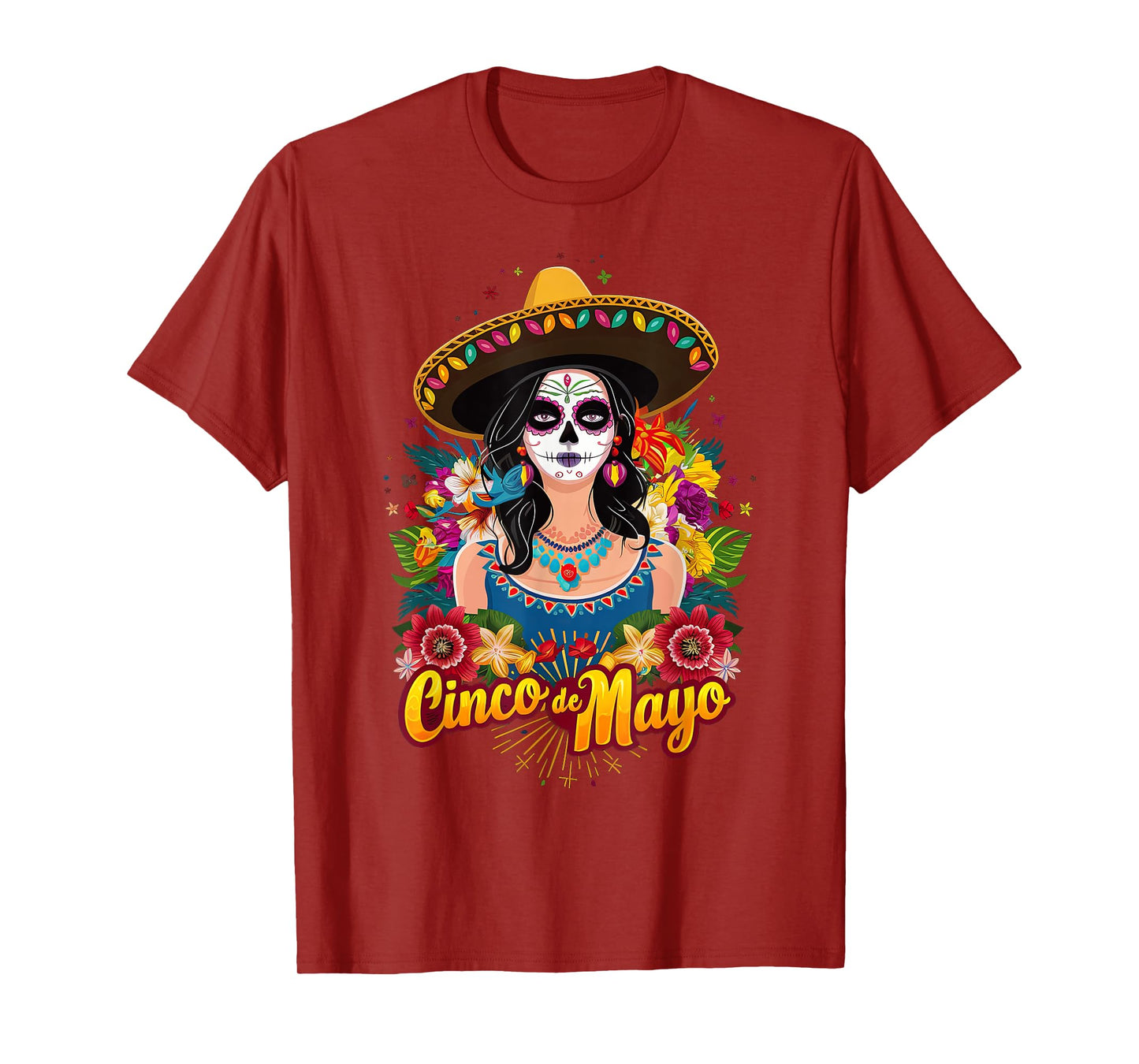 Cinco De Mayo Girl Mexican Fiesta 5 De Mayo T-Shirt