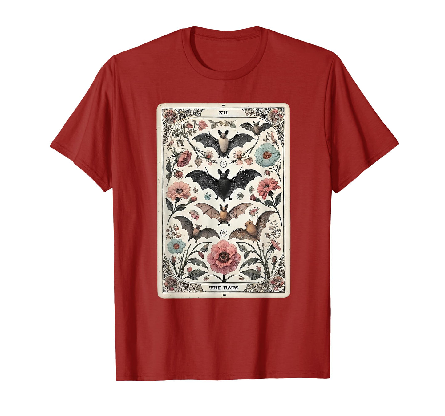 The Bats Tarot Card Halloween Spooky Season Trick Or Treat T-Shirt