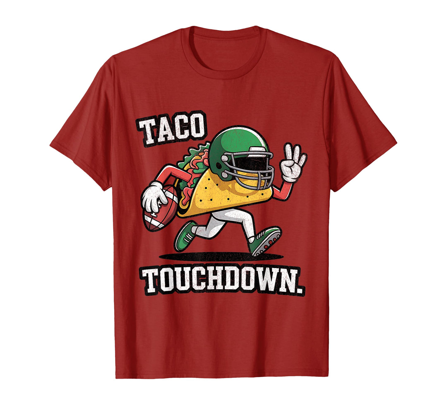 Taco Touchdown – Funny Football & Taco Day T-Shirt