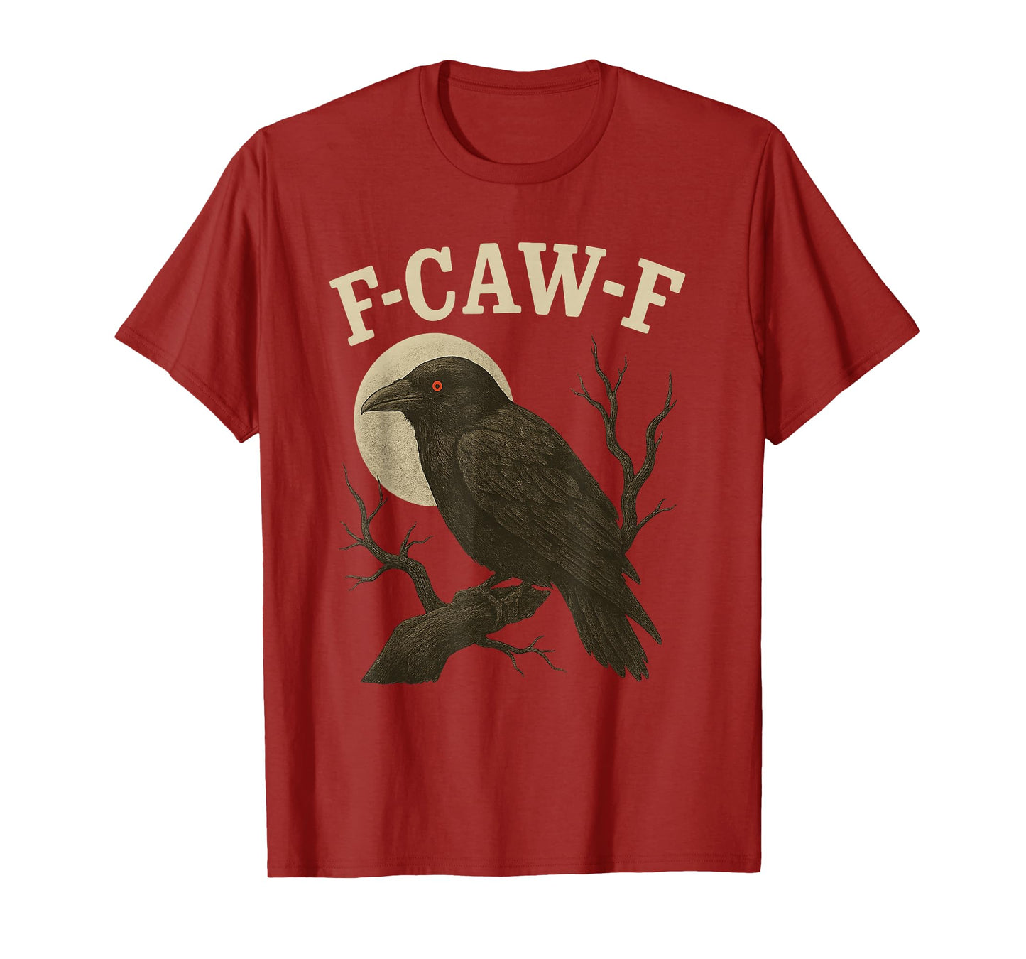F-CAW-F Raven Crow Vintage Outlaw T-Shirt