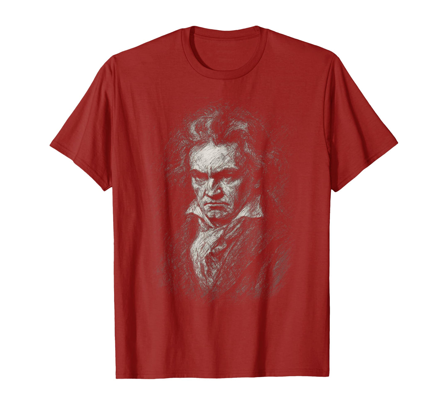 Beethoven-Portrait Ludwig Van Beethoven Classical music T-Shirt