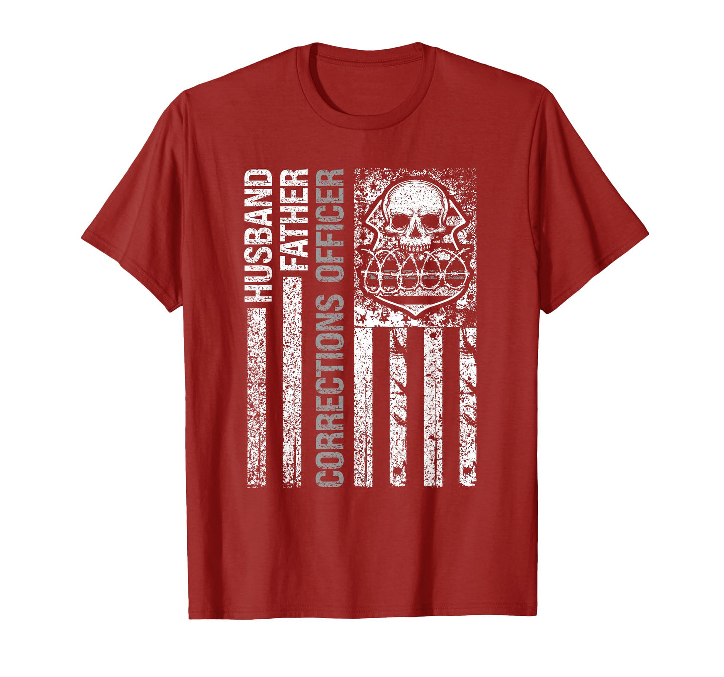 Husband Father Corrections Officer Correctional Officer T-Shirt
