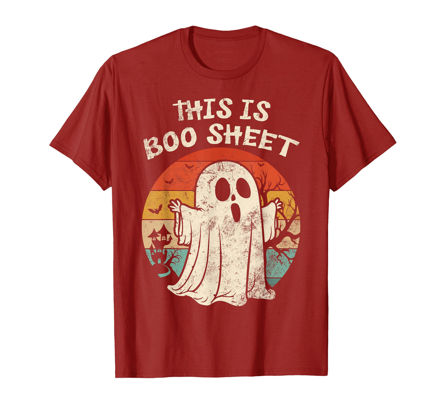 This is Boo Sheet Ghost Halloween Costume Funny Ghost Spooky T-Shirt