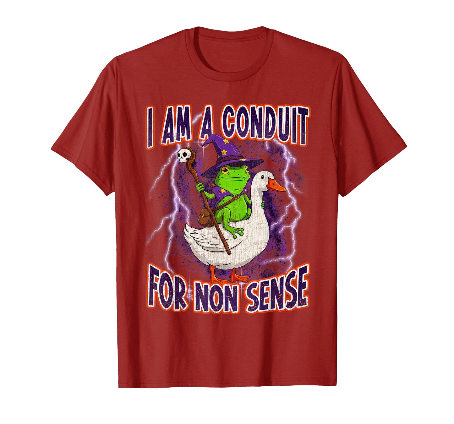 I Am A Conduit for Nonsense Funny Hard Dank Meme Bootleg T-Shirt