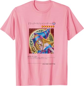 Yu-Gi-Oh! Dark Magician Girl Logo PAPL1447 Unisex T-Shirt - Pink, Small