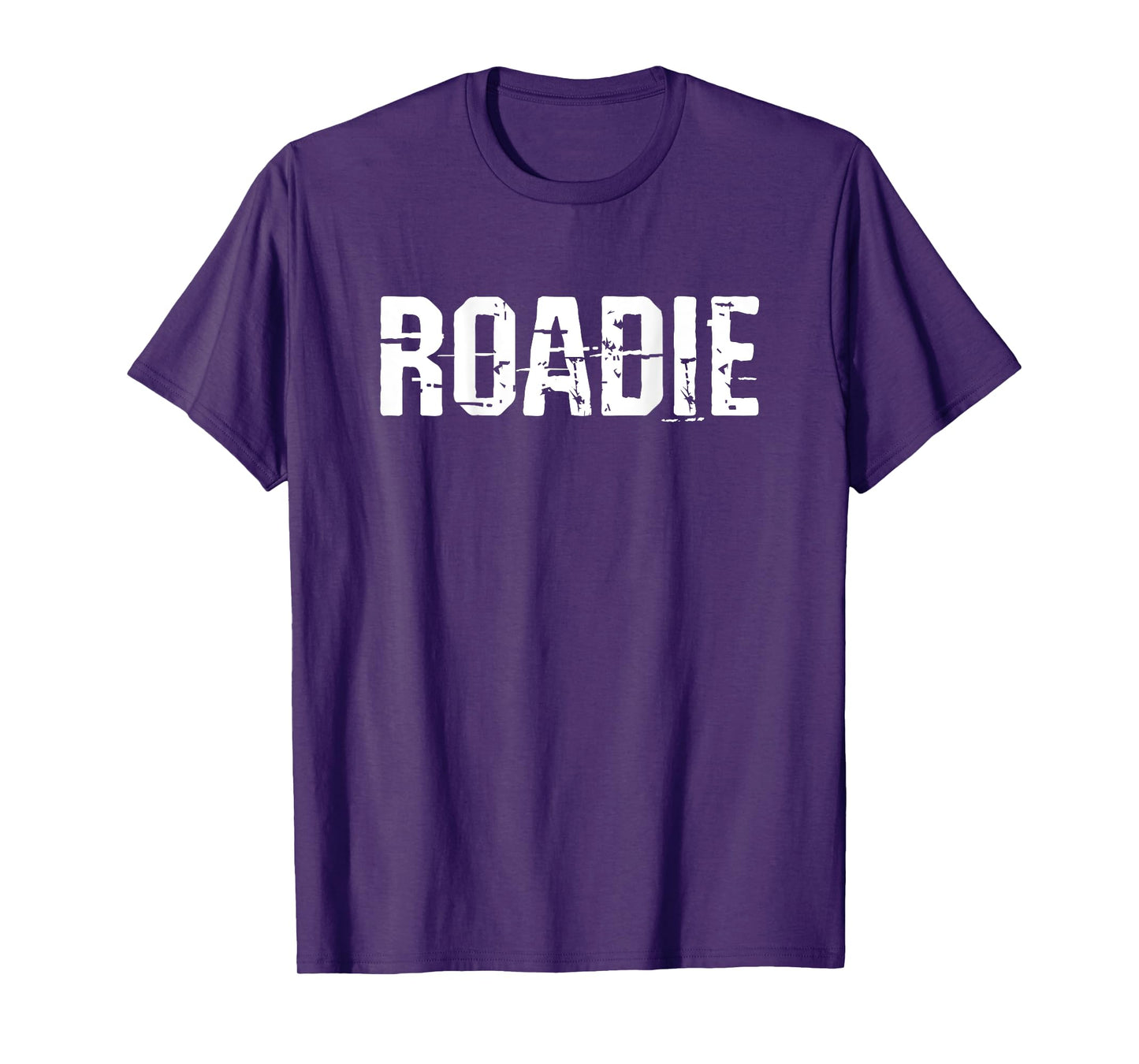 Roadie Musician Music Band Crew Retro Vintage Grunge T-Shirt