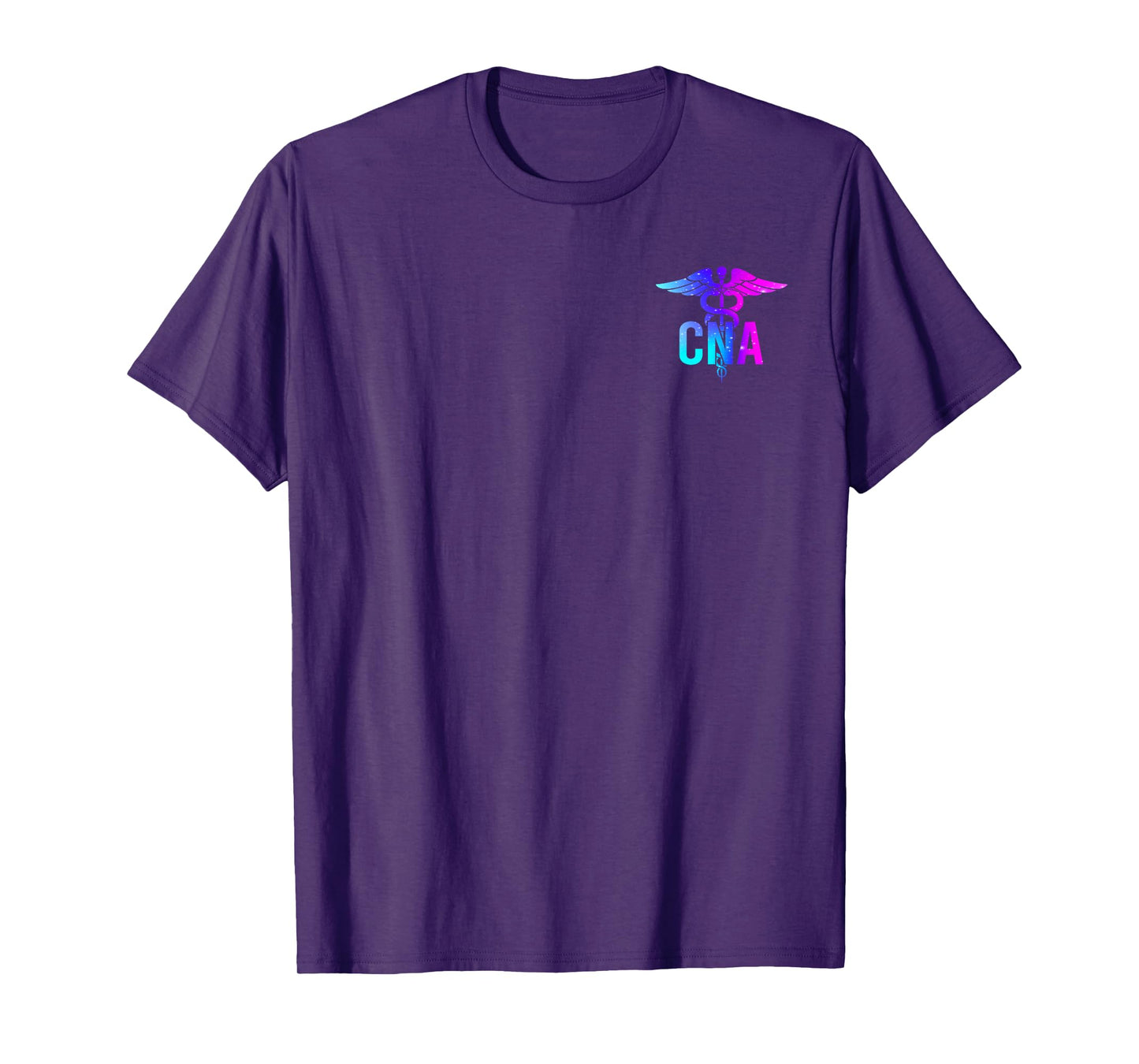CNA Caduceus Medical Symbol Nurse Gifts Tie Dye T-Shirt