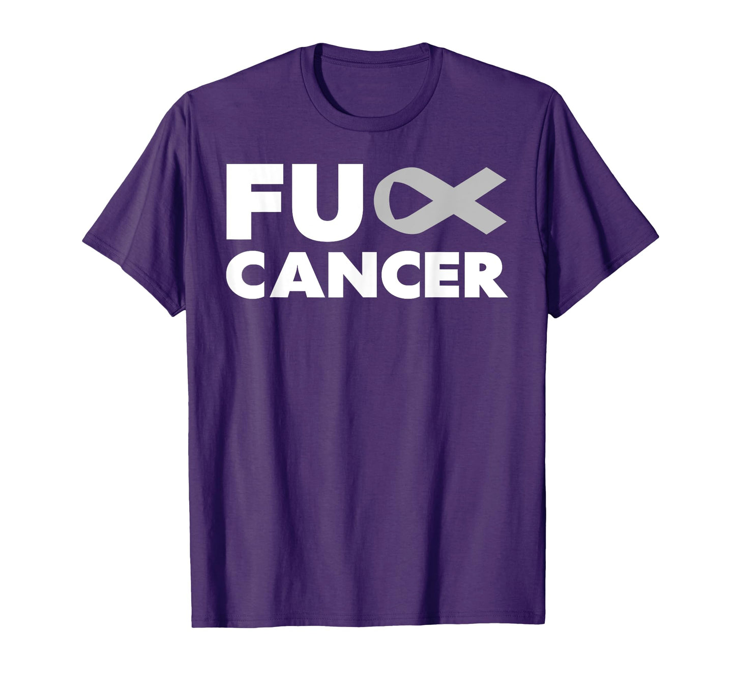Fuck-Cancer TShirt - Fuck-Brain Cancer Awareness T-Shirt