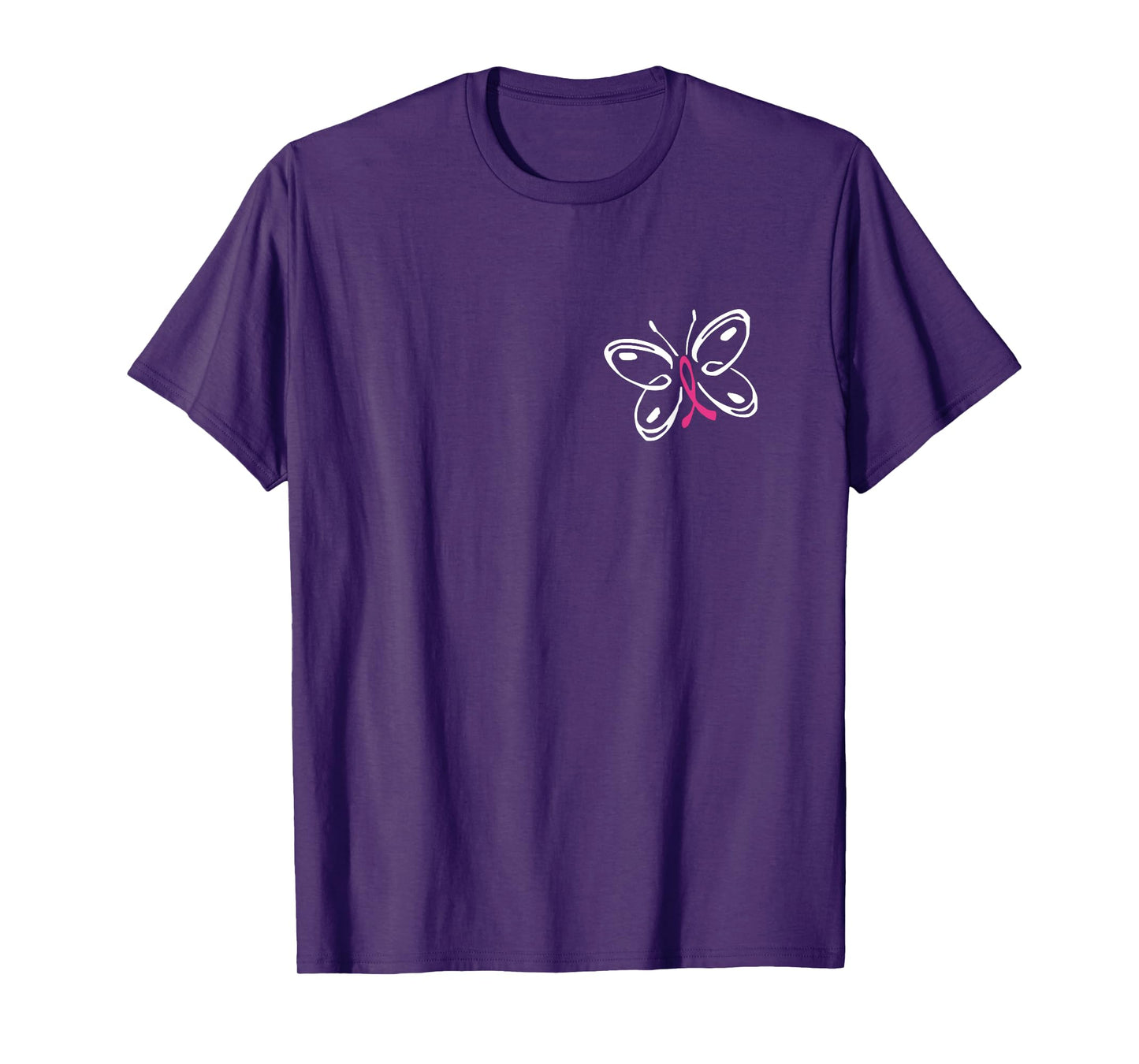 Butterfly | Breast Cancer Awareness T-Shirt