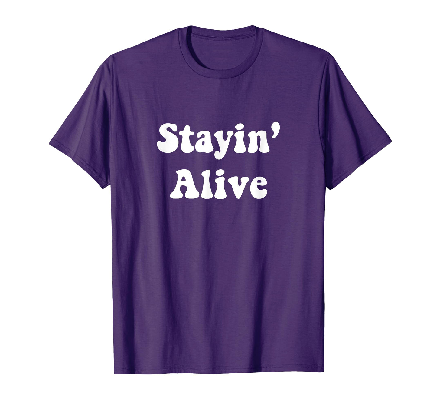 Vintage 70s Stayin/ Alive T-Shirt