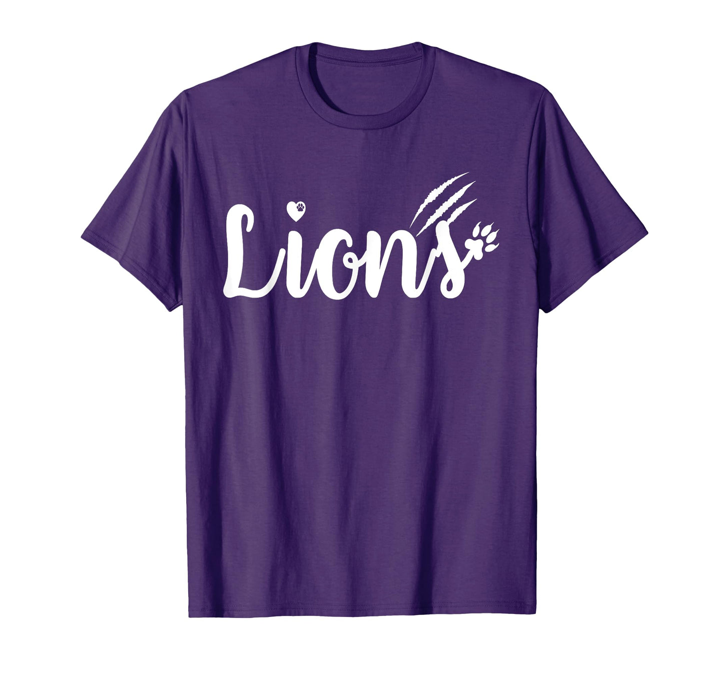 Lions Mascot School Sports Fan Team Spirit Back to School T-Shirt