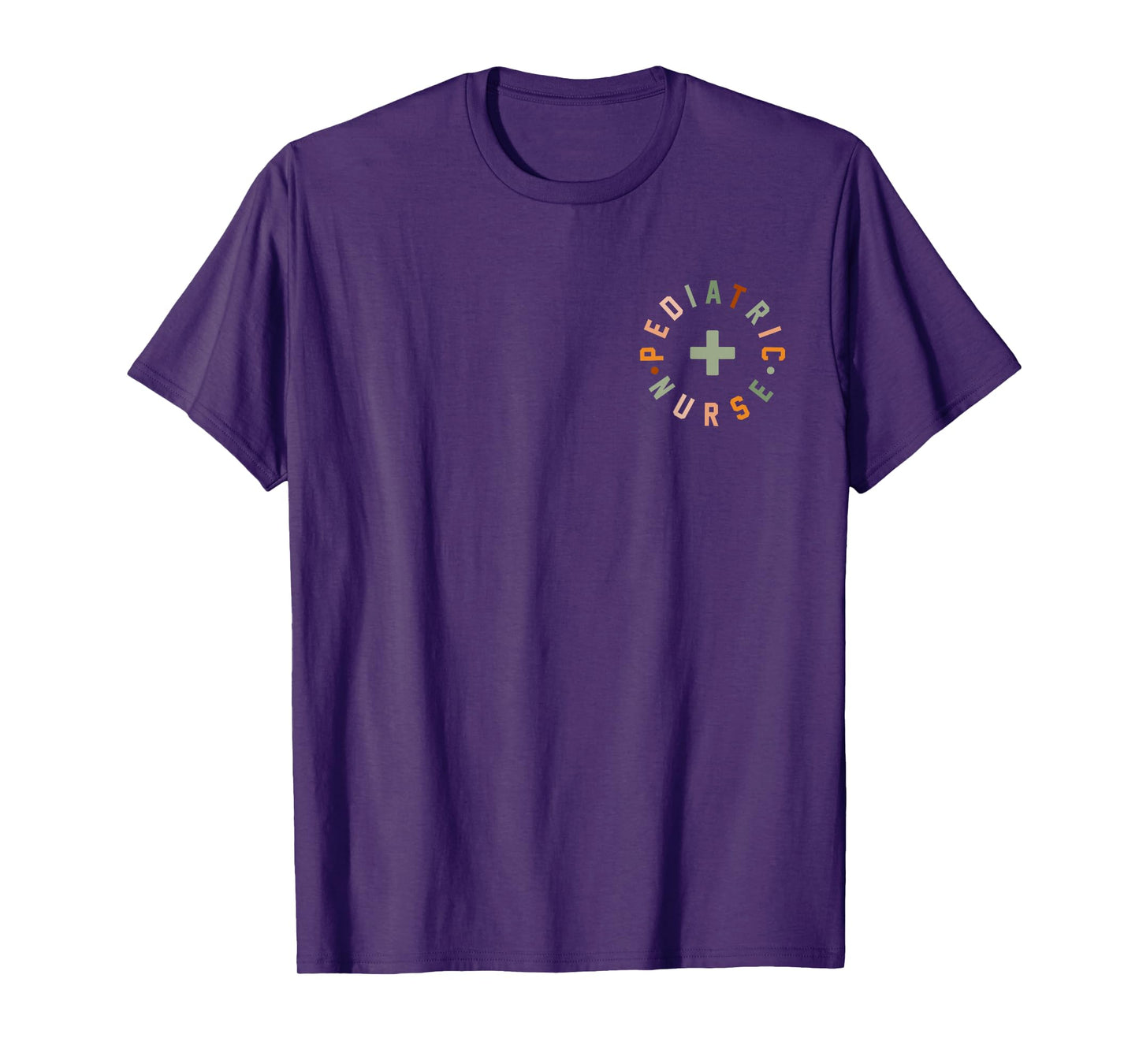 Pediatric Nurse Vintage PEDS Nurse ER Nursing Pocket Logo T-Shirt