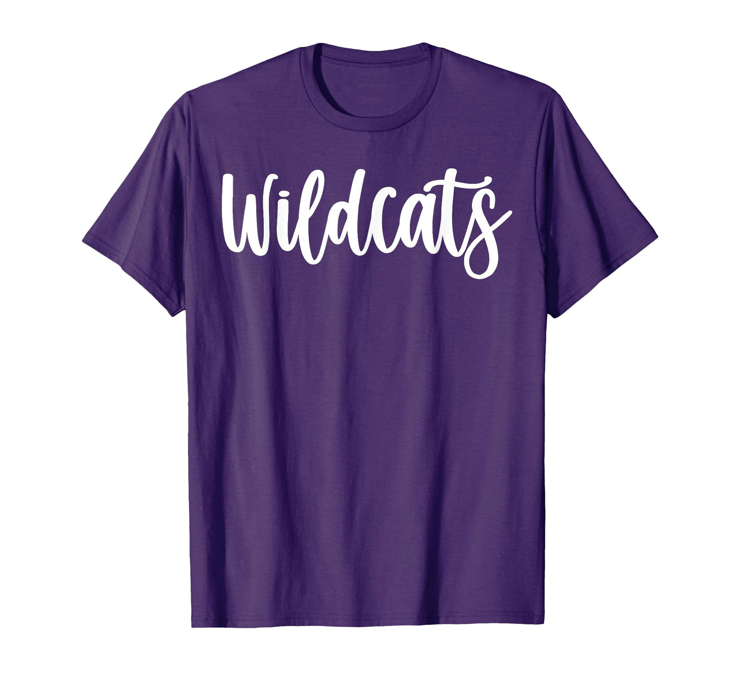 Wildcats School Spirit Team Mascot Game Night T-Shirt
