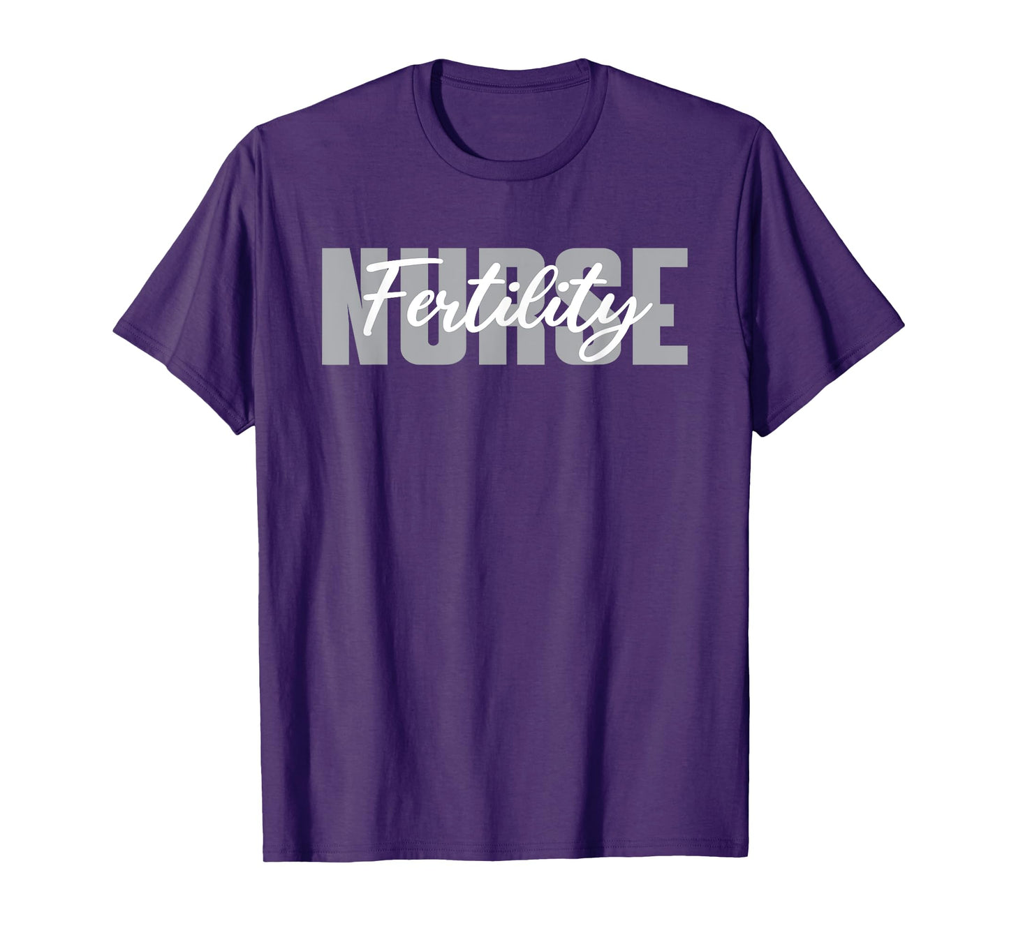 Great Fertility Nurse Typeset Apparel IVF Nurse Practitioner T-Shirt