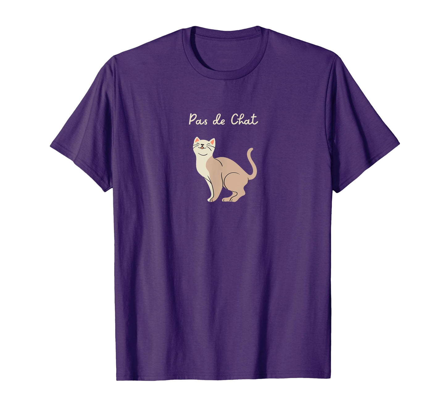 PAS DE CHAT Ballet Cat Lover Ballerina Dancer Dance Graphic Men Women Kids T-Shirt