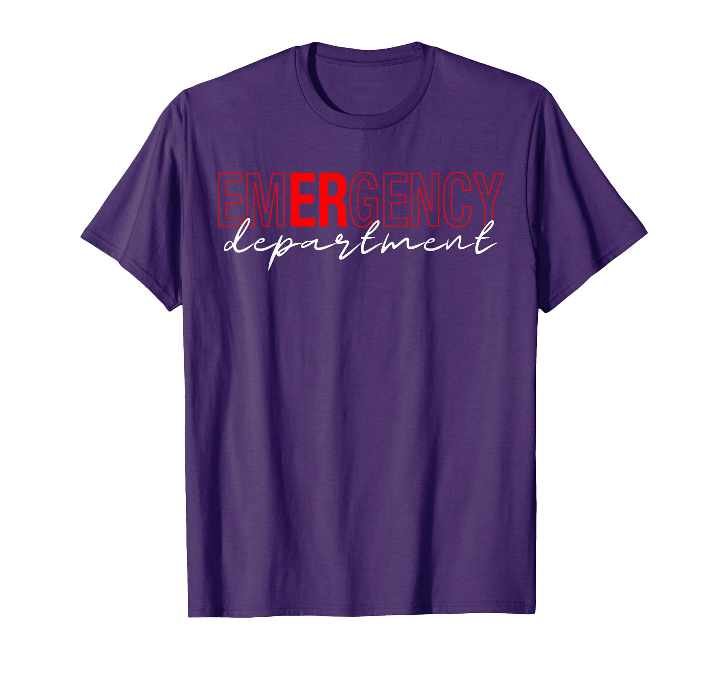 Emergency Room ER RN Nurse Department Healthcare Nursing T-Shirt