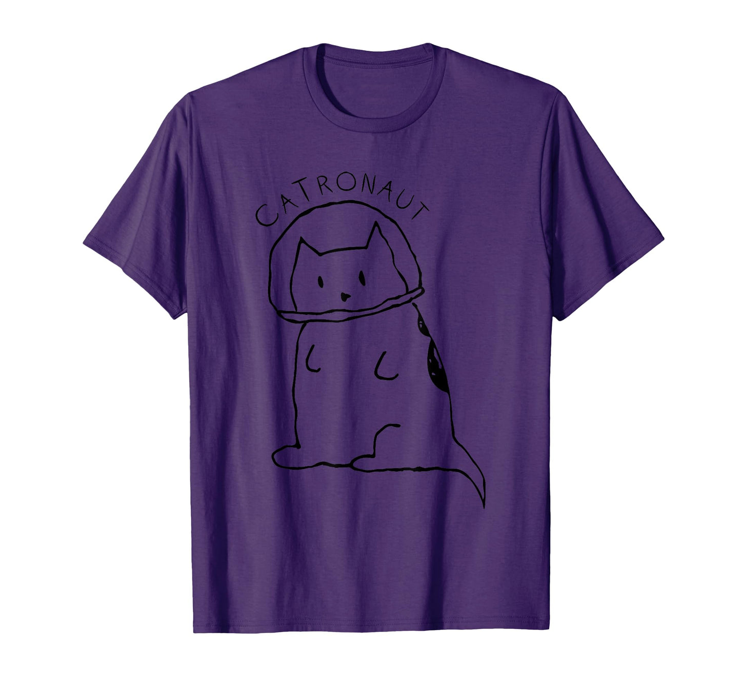 Cat Astronaut T-shirt, Catronaut Tee T-Shirt for Men Women Kids