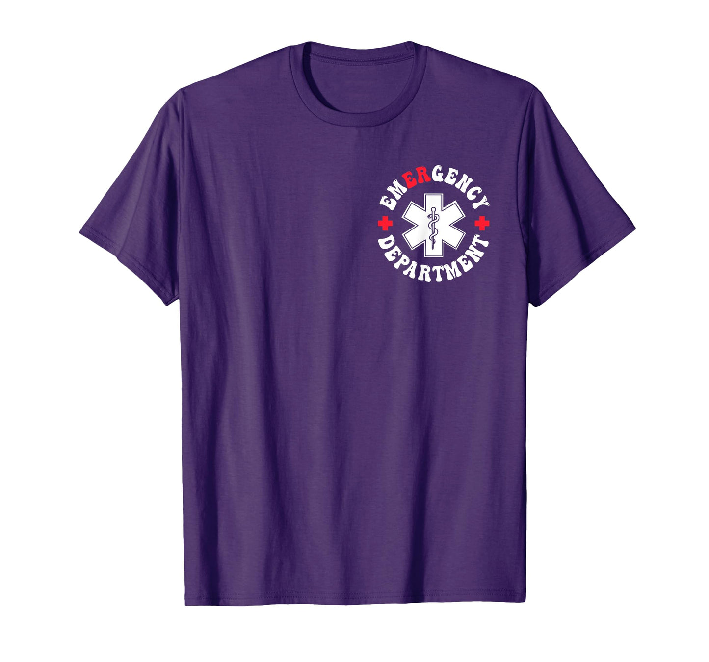 Groovy Pocket Emergency Department Er Nurse Er Dept Er Room T-Shirt