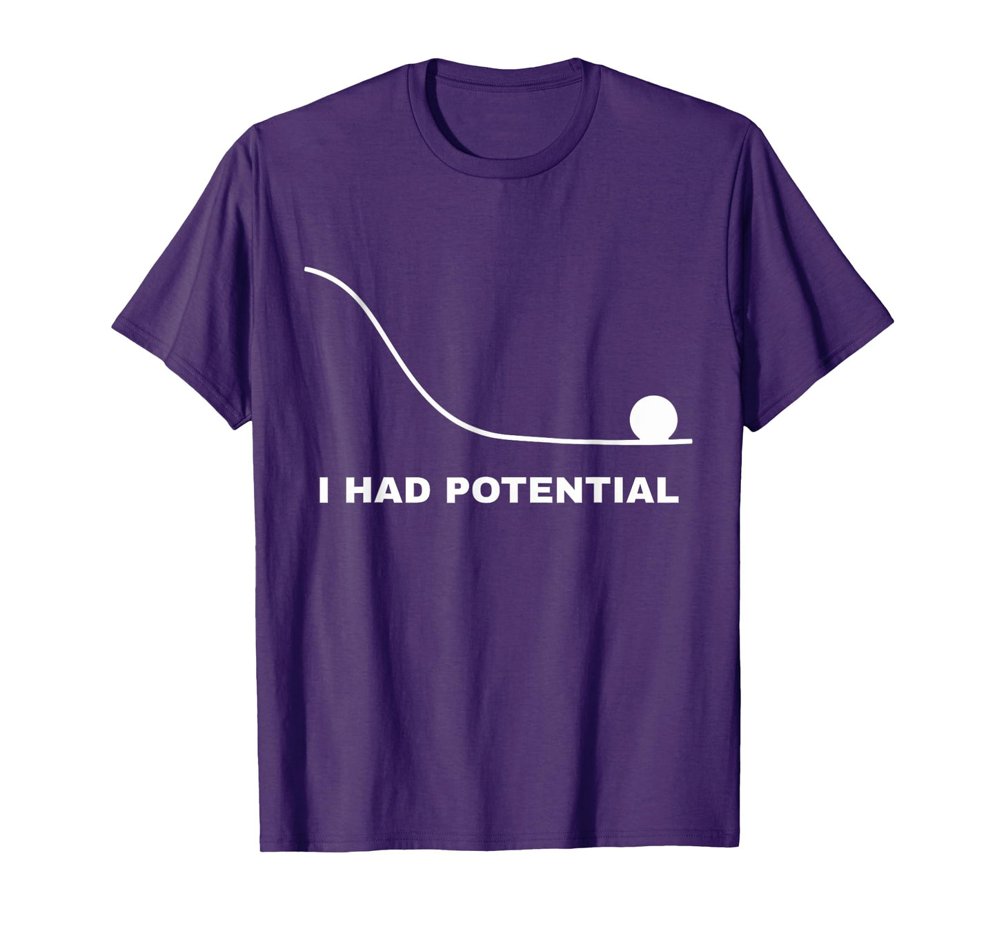 I Had Potential Physics Science Physics Teachers Students T-Shirt