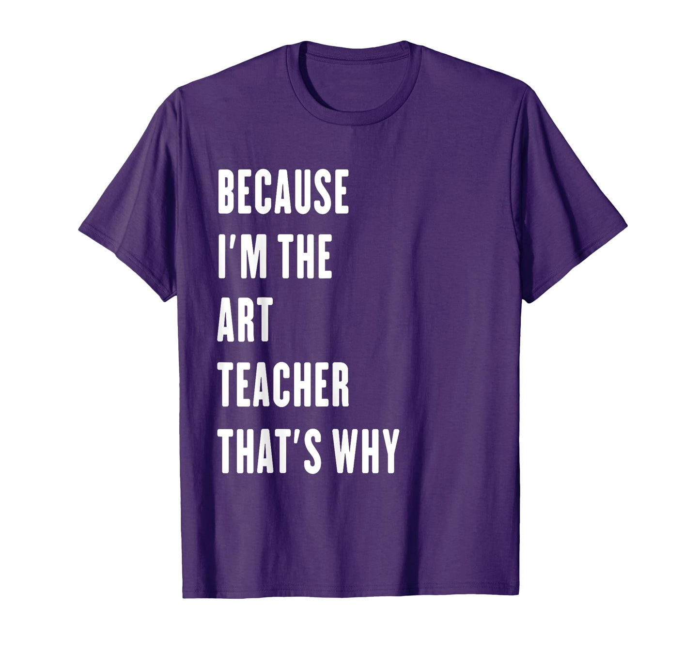 because i'm the Art Teacher that's why T-Shirt