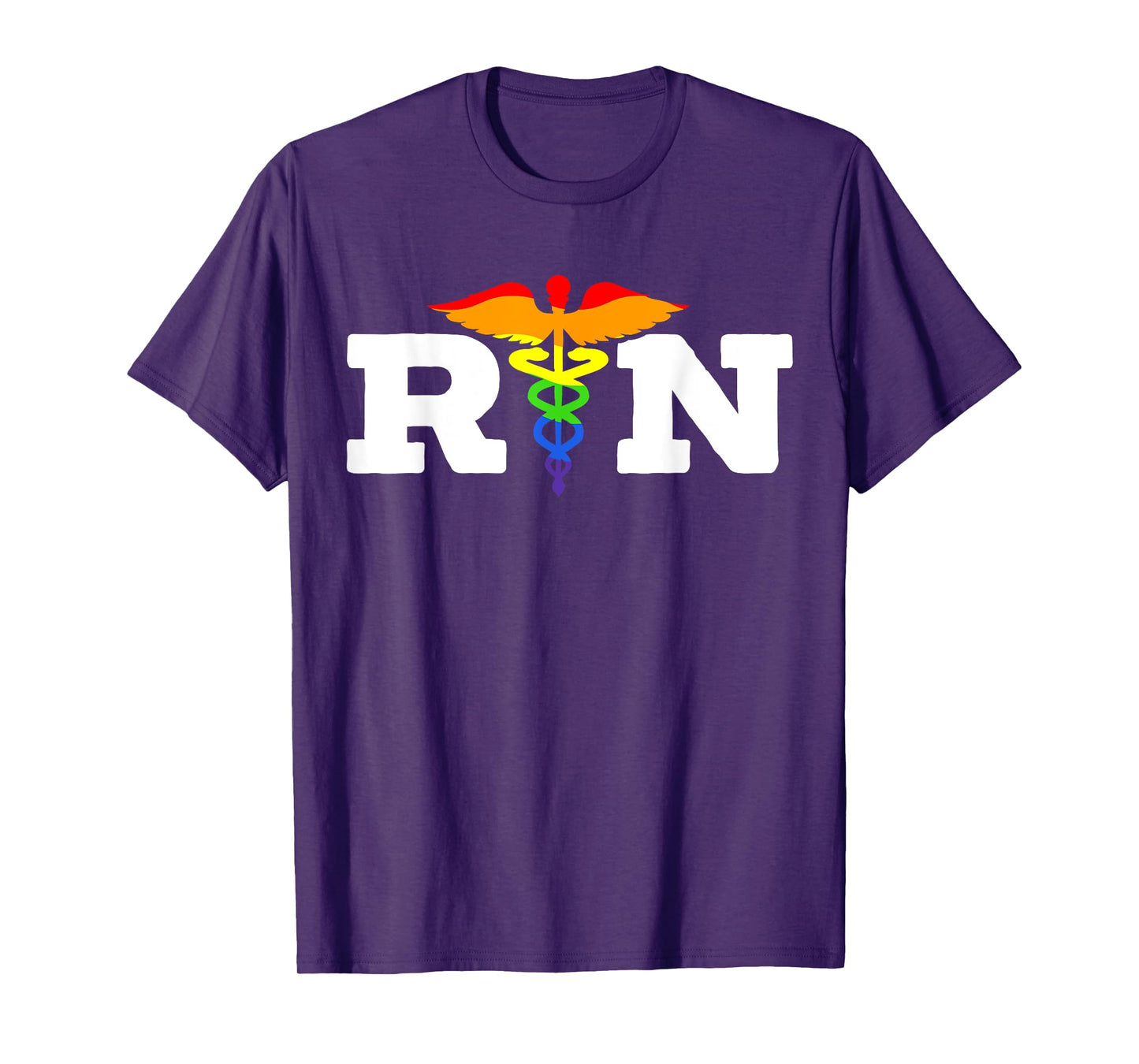 Nurse Gay Rainbow Pride March Medicine Ally Nursing T-Shirt