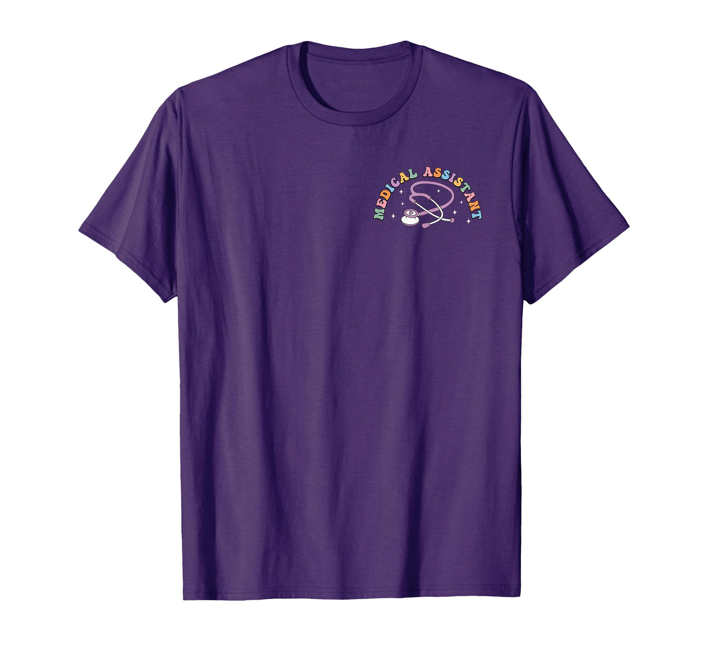 Groovy In My Medical Assistant Era CMA Nurse Healthcare T-Shirt