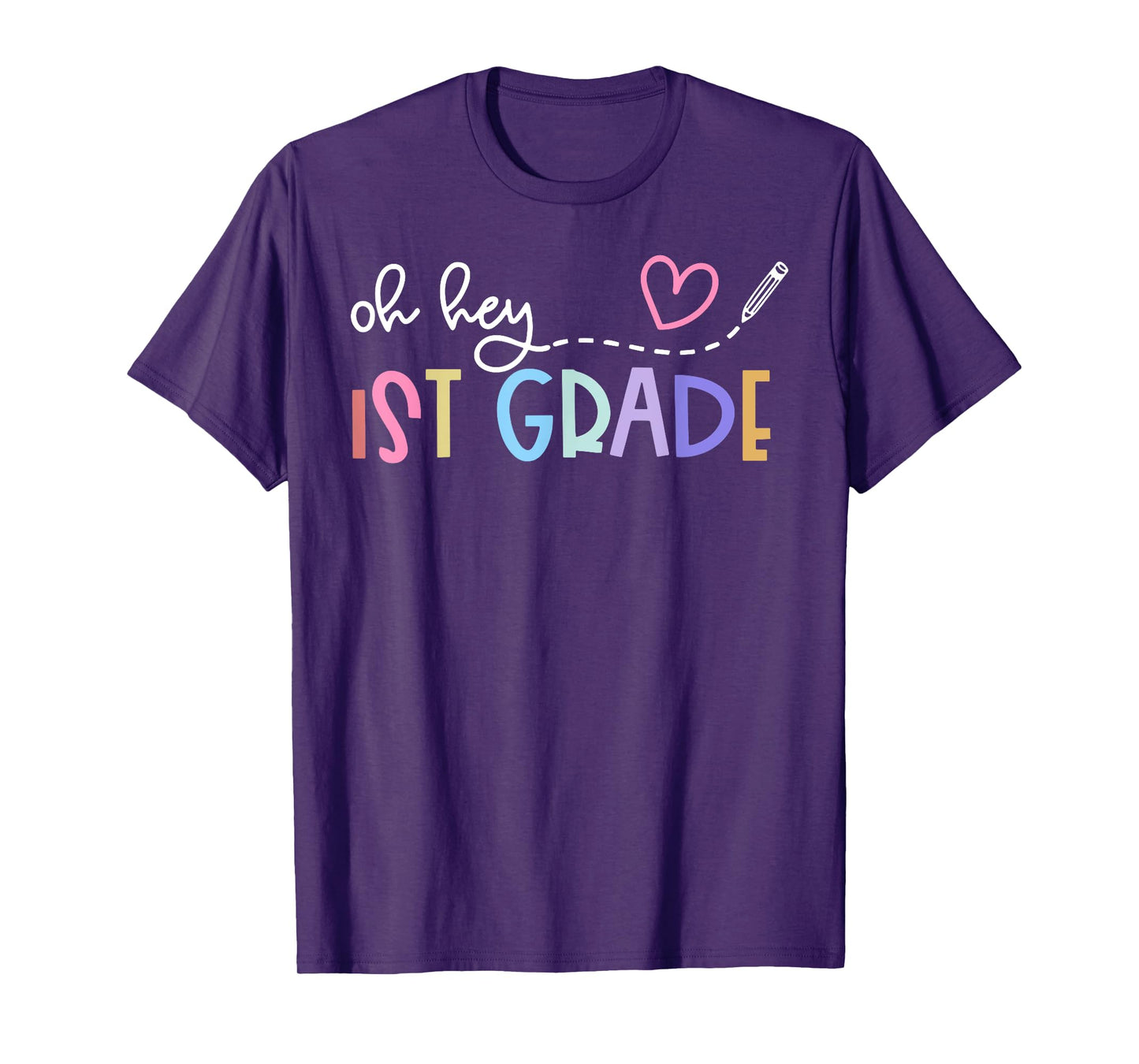 Back To School Oh Hey 1st Grade Teachers Women Student T-Shirt