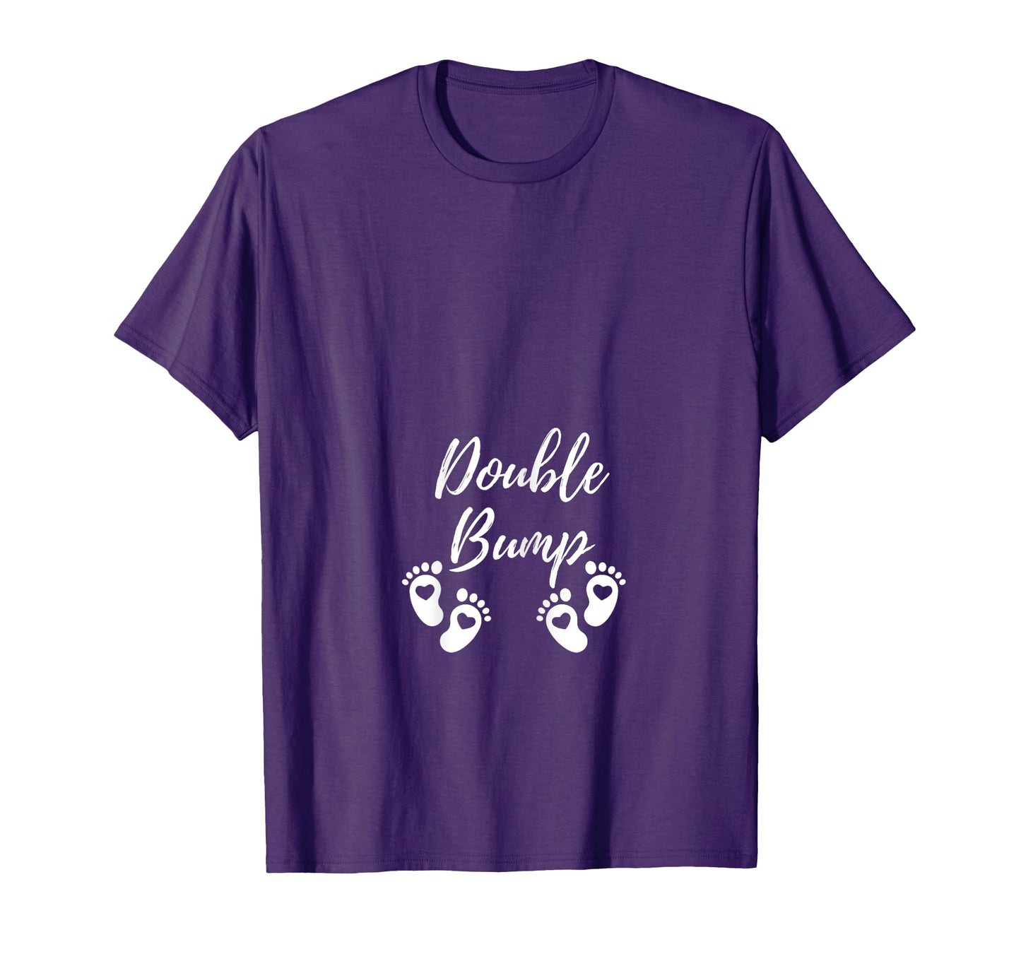 Maternity Top Double Bump Twin Pregnancy Announcement T-Shirt