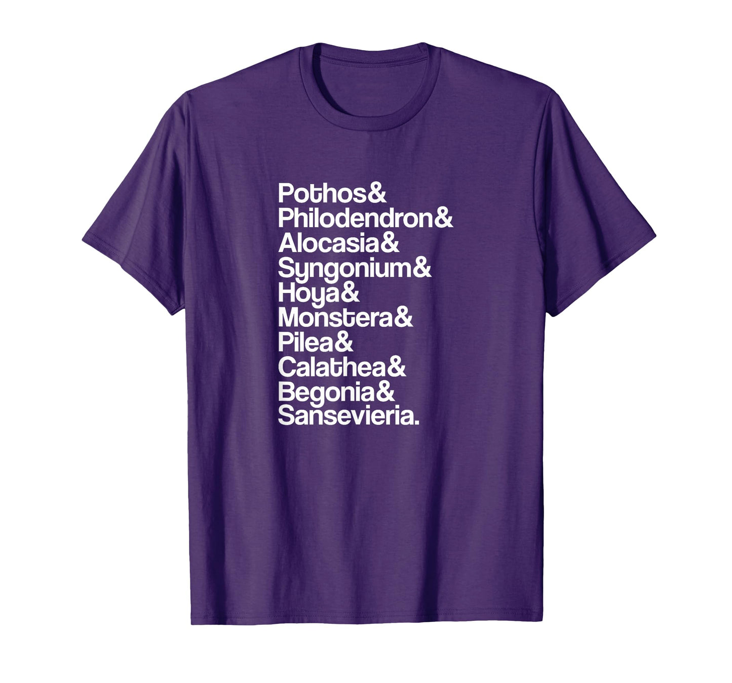 Pothos Hoya Monstera Pilea Philodendron Alocasia Houseplant T-Shirt