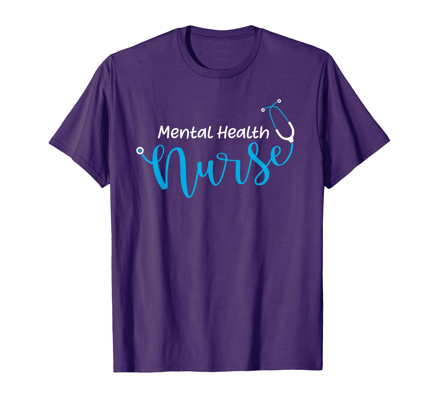 Stethoscope Mental Health Nurse T-Shirt