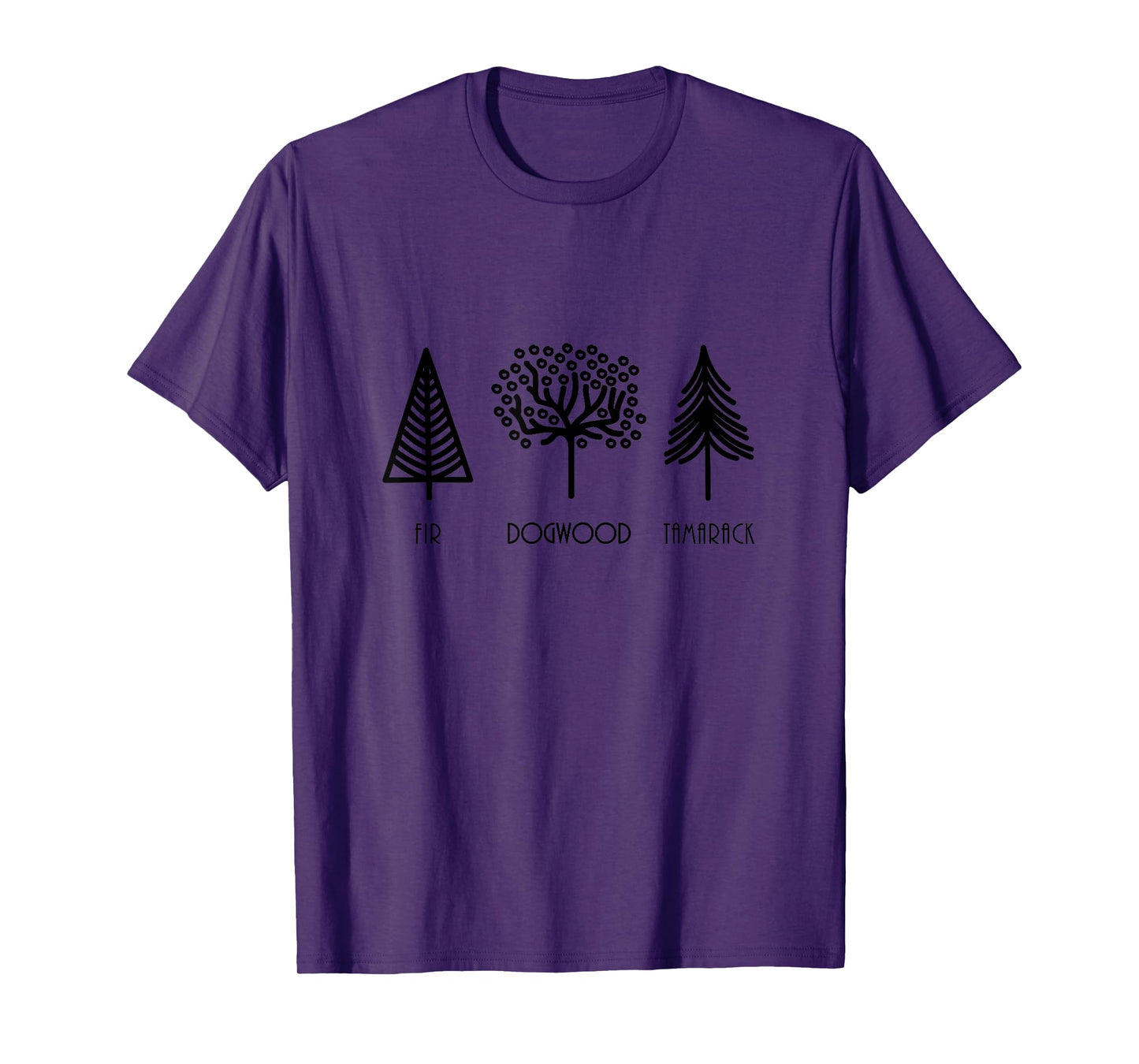 Fir Dogwood Tamarack Trees T-Shirt