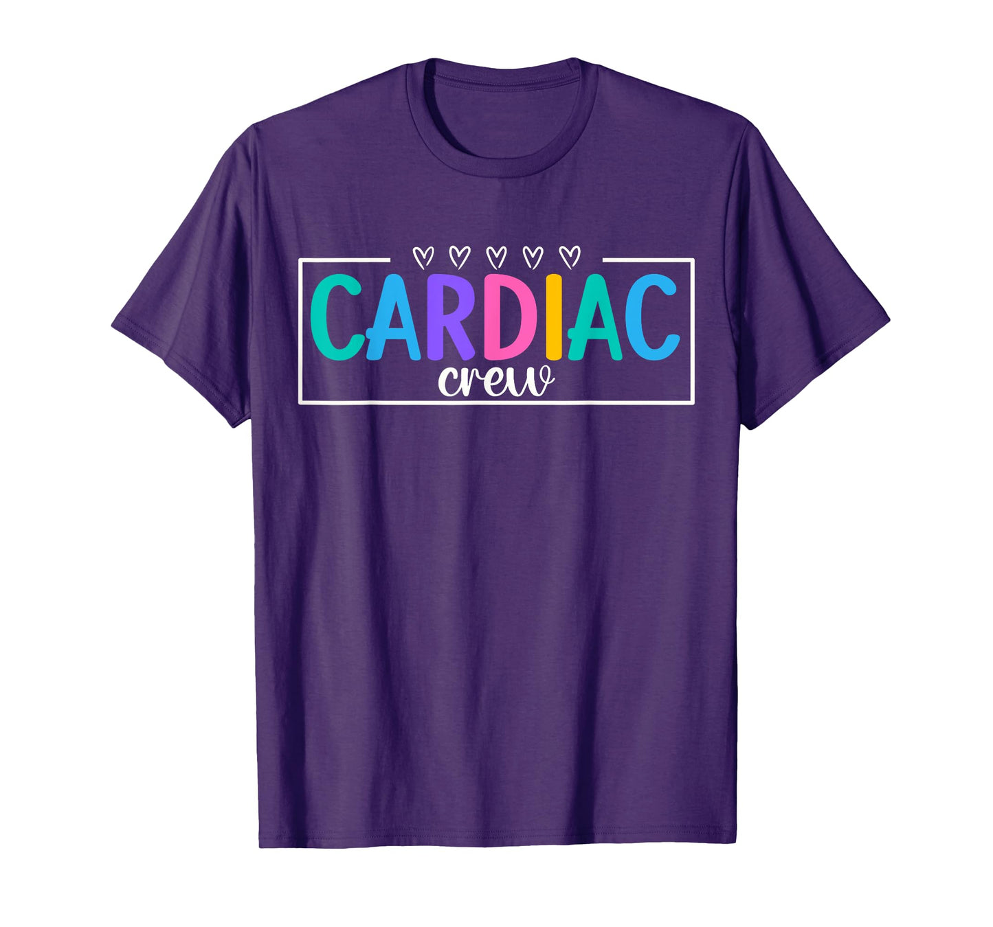 Funny Cardiac Crew Cardiology Nurse Cardiologists Heart T-Shirt