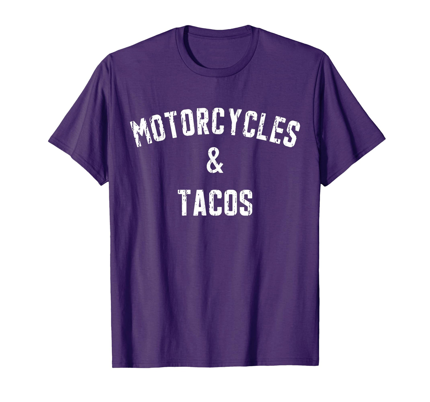 Motorcycles And Tacos T-Shirt For Biker And Taco Lover Tee T-Shirt