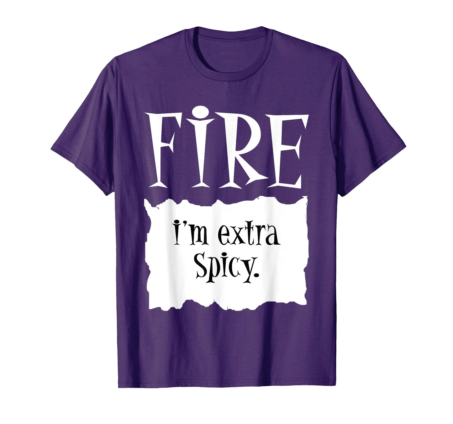 FIRE - Hot Packet Halloween Taco Costume DIY Halloween T-Shirt