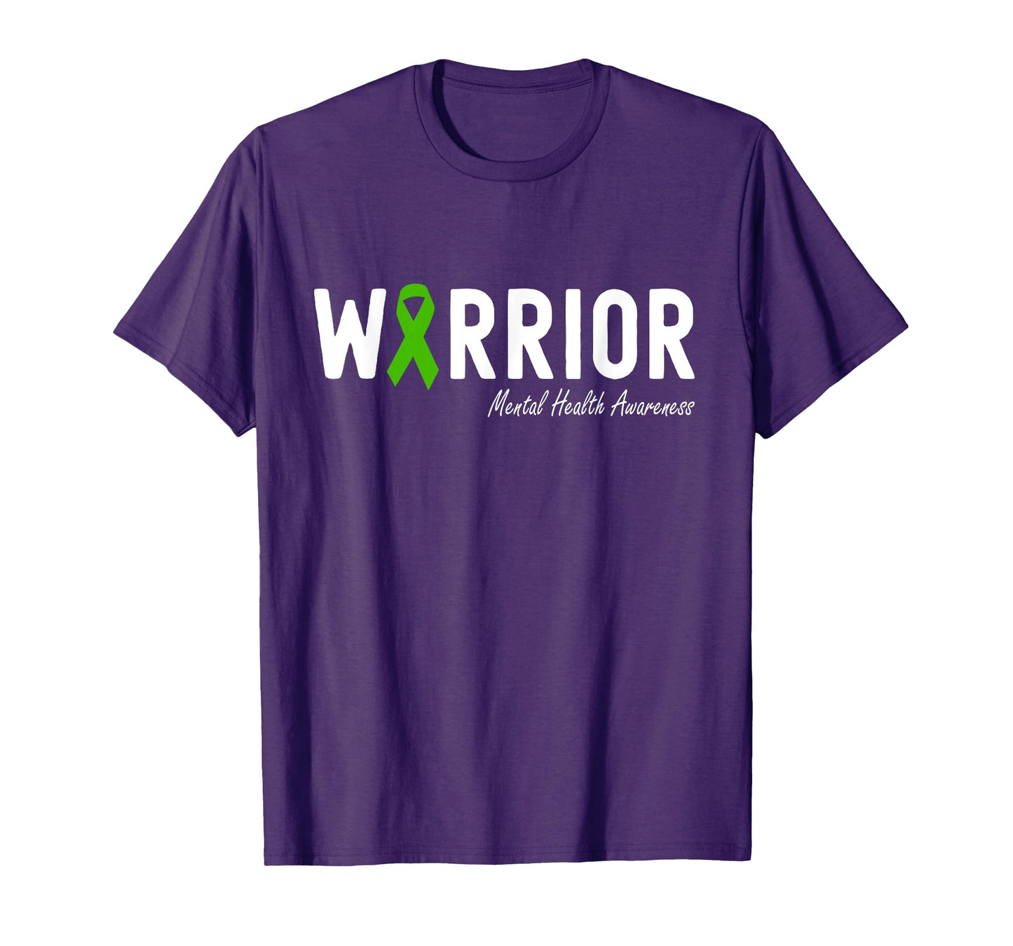 Mental Health Awareness Month Green Ribbon T-Shirt