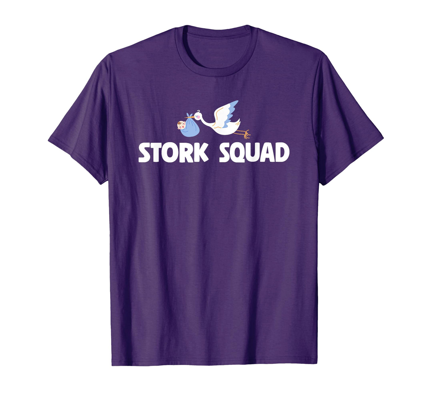 Cute Stork Squad Labor And Delivery Nurse T-Shirt