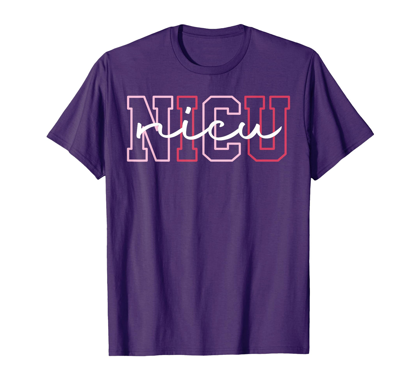 NICU Nurse Neonatal Intensive Care Unit Cute Nurse Family T-Shirt