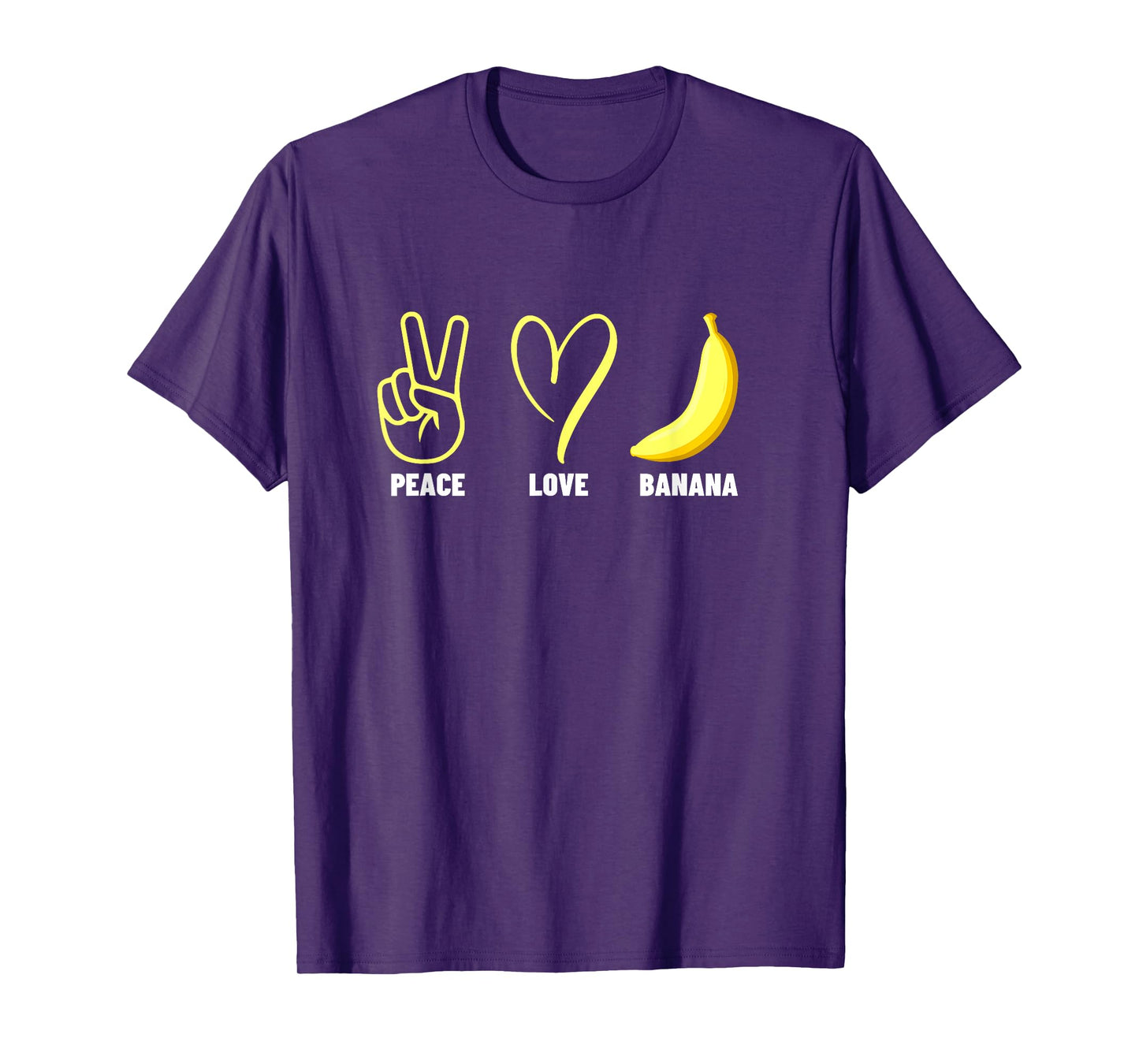 Bananas Lover Peace Love Banana T-Shirt