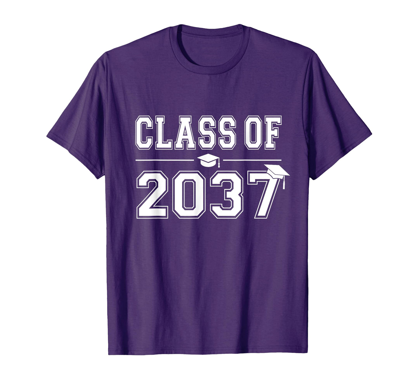 Class of 2037 Grow With Me First Day of School Graduation T-Shirt