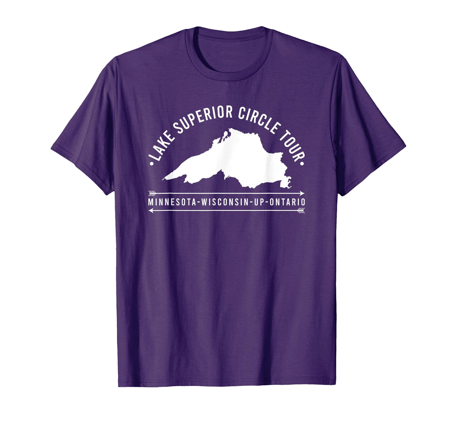 Lake Superior Circle Tour Minnesota Wisconsin Ontario UP T-Shirt
