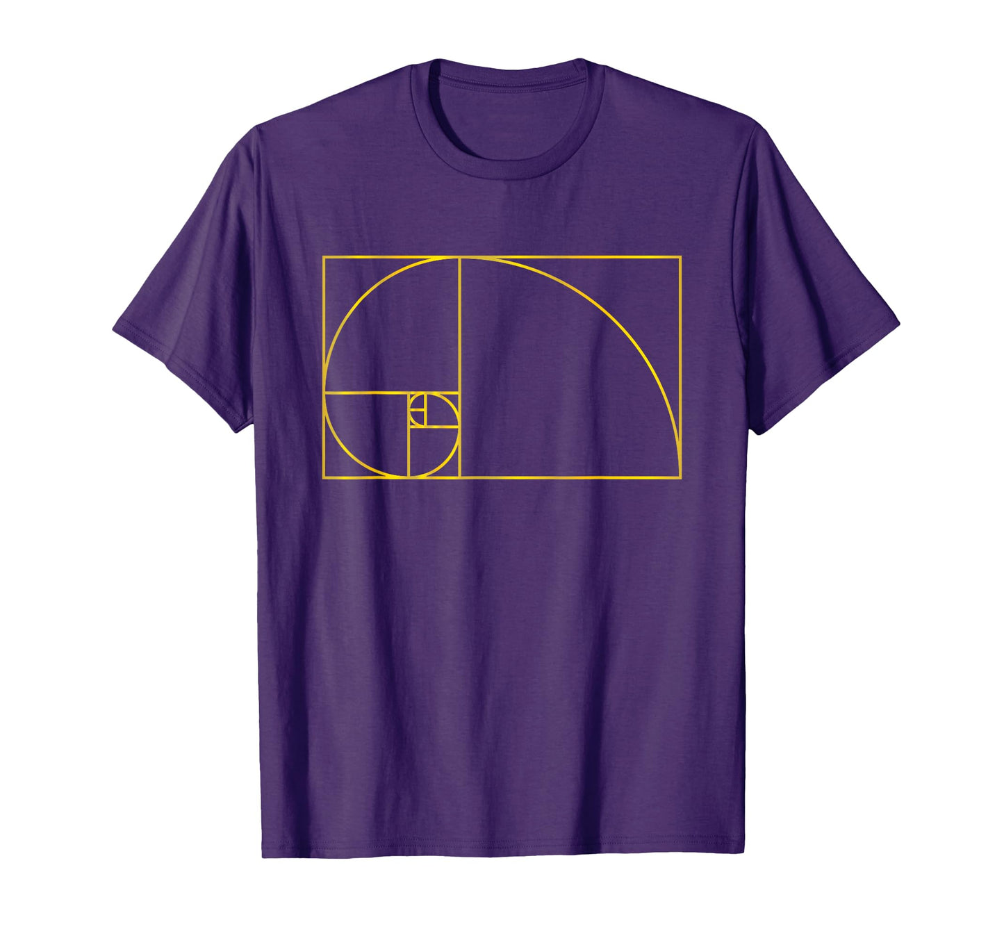 Fibonacci Sequence Golden Ratio Rule Fibo Numbers T-Shirt