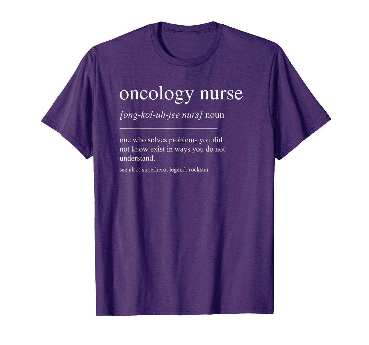Funny Oncology Nurse Definition Womens Mom T-Shirt