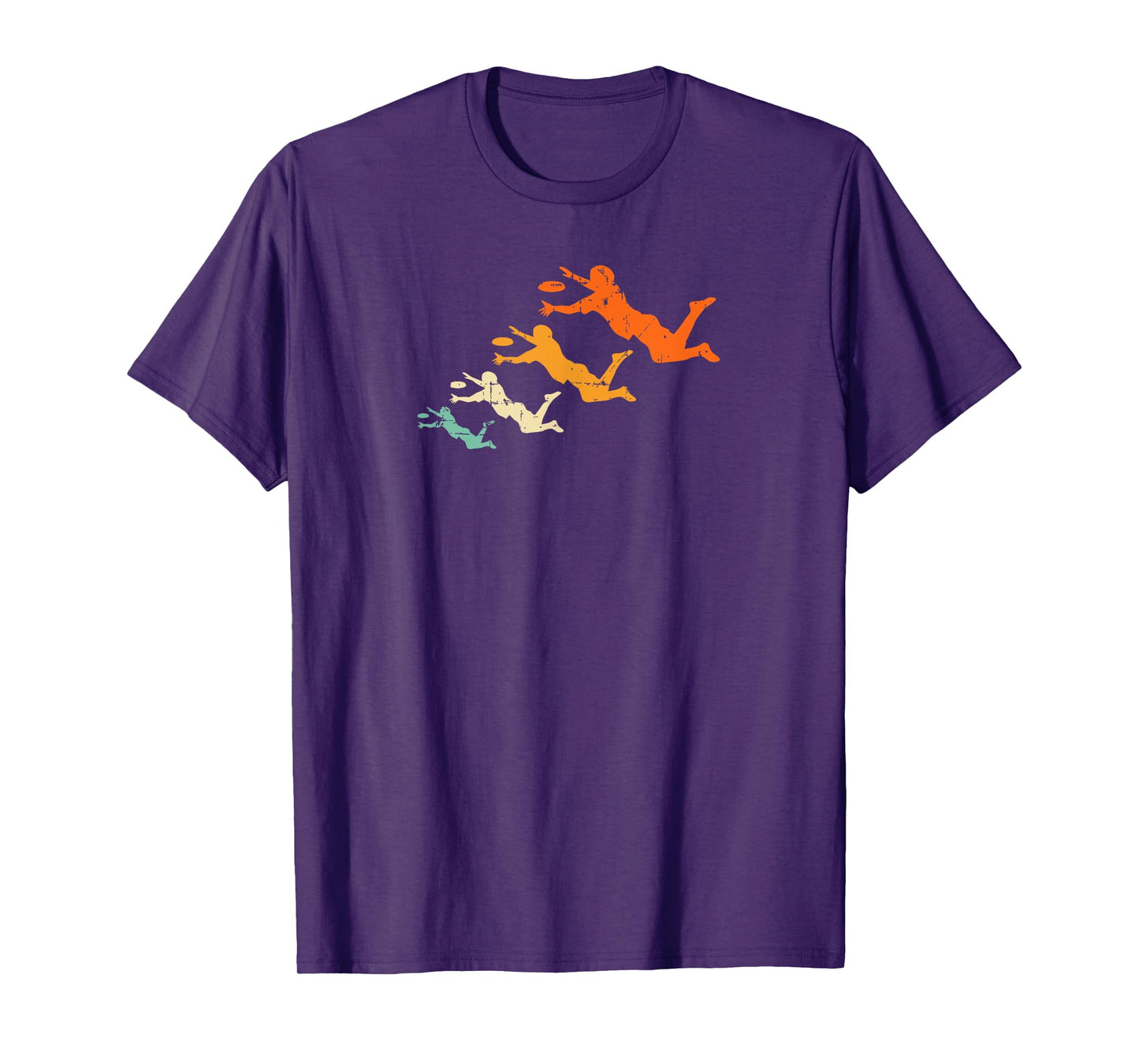 Retro Ultimate Frisbee Player Vintage Disc Ultimate Frisbee T-Shirt