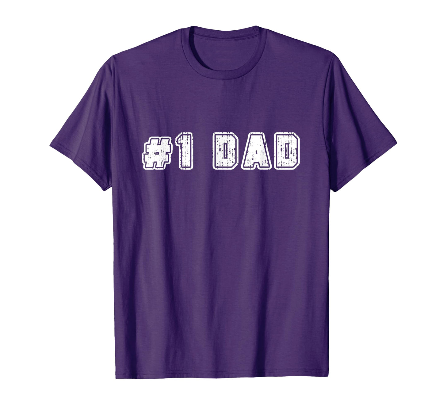 #1 Dad Best Dad Father's Day Number One Dad Father Matching T-Shirt