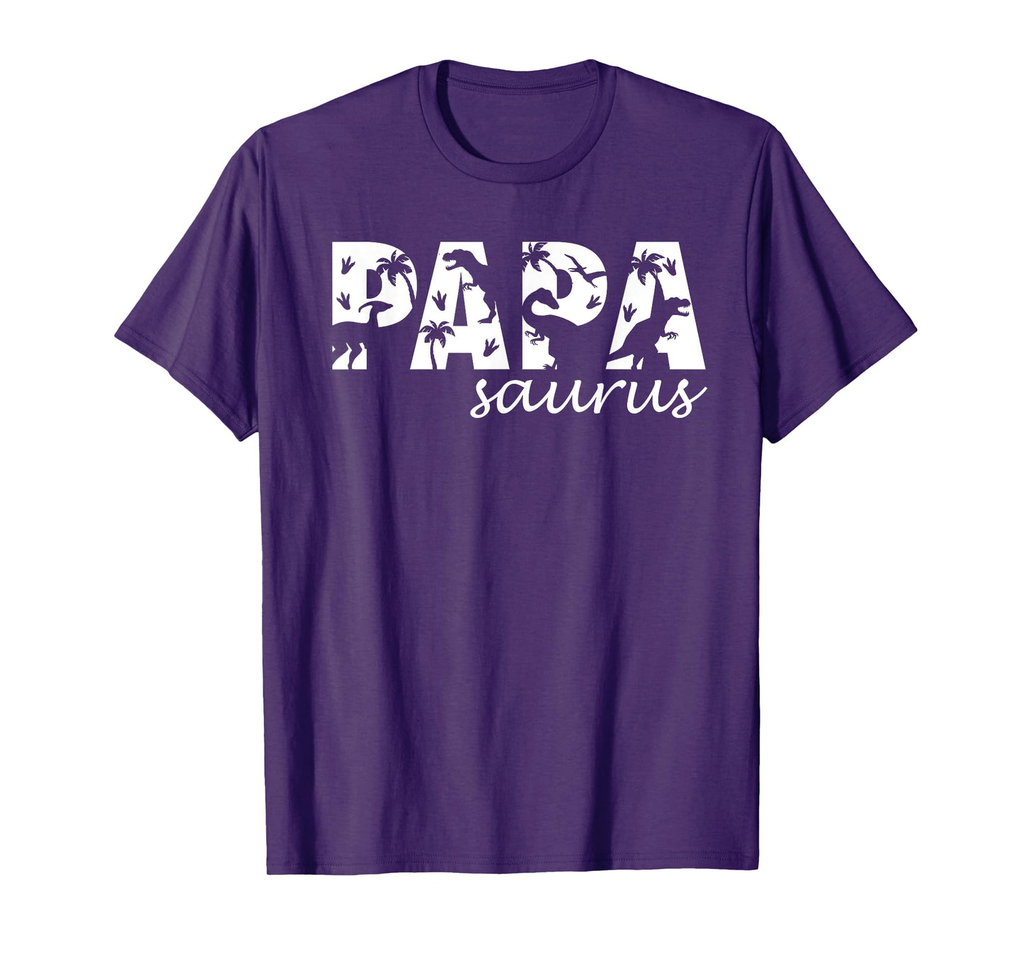 Papasaurus T Rex Dinosaur Papa Saurus Family Father's Day T-Shirt