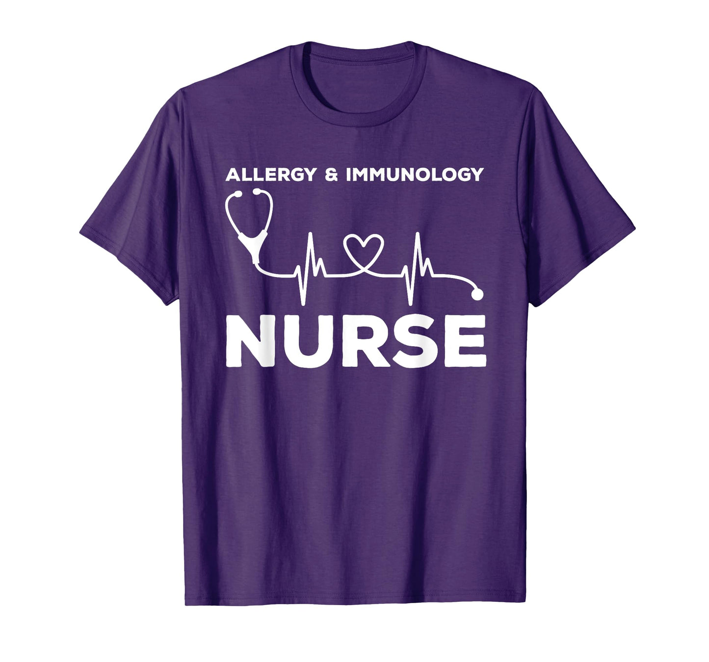 Allergy & Immunology Nurse Outfit Registered Nurses Nursing T-Shirt