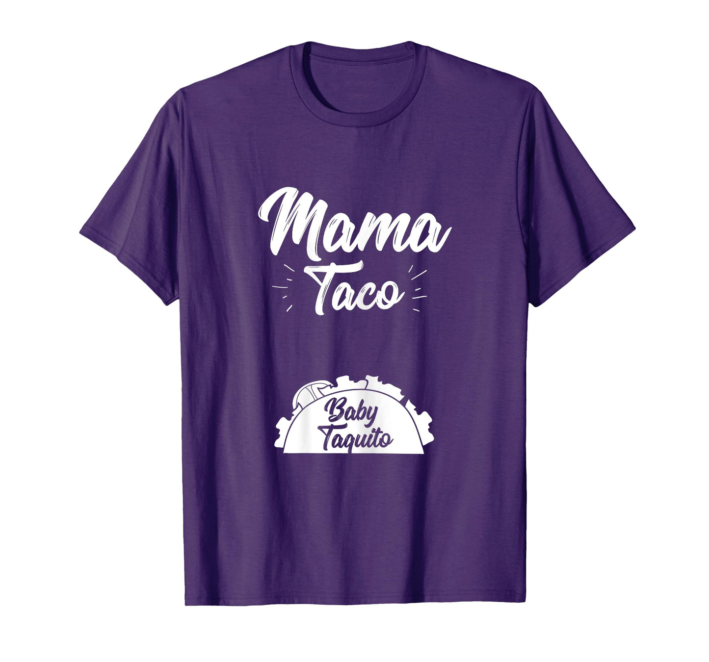 Funny Mama Taco Baby Taquito Pregnancy Announcement T-Shirt