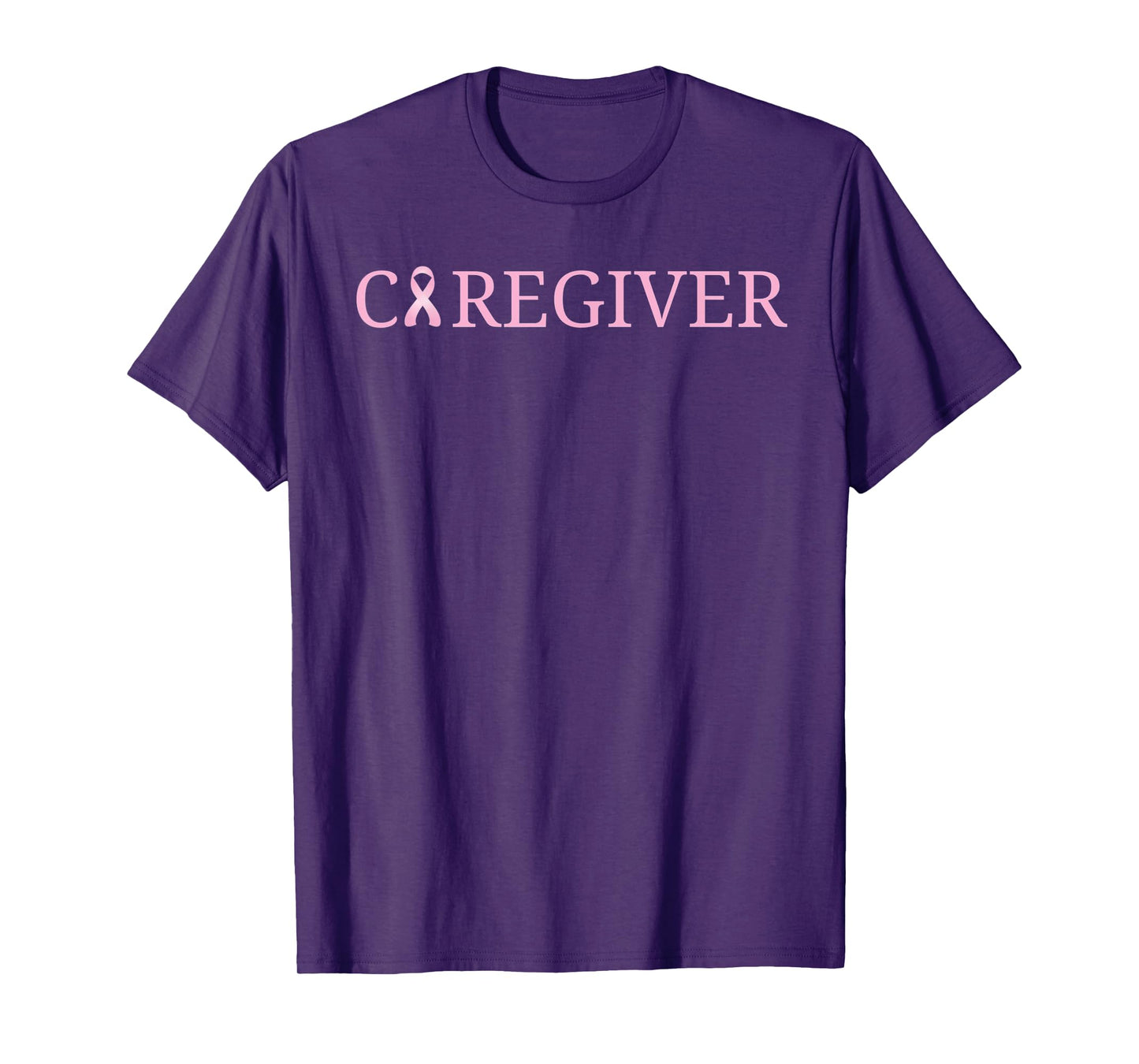 Caregiver Breast Cancer Awareness Gift T-Shirt